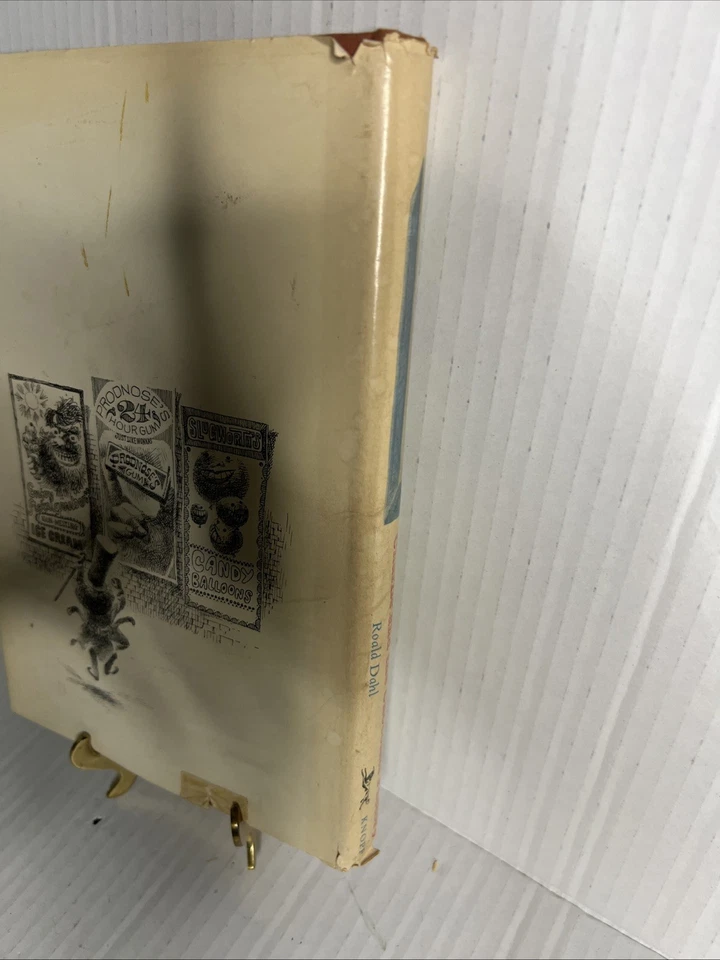 Charlie & the Chocolate Factory Roald Dahl Hardcover 1964 1st Edition 2nd Print Foto 4 de 4