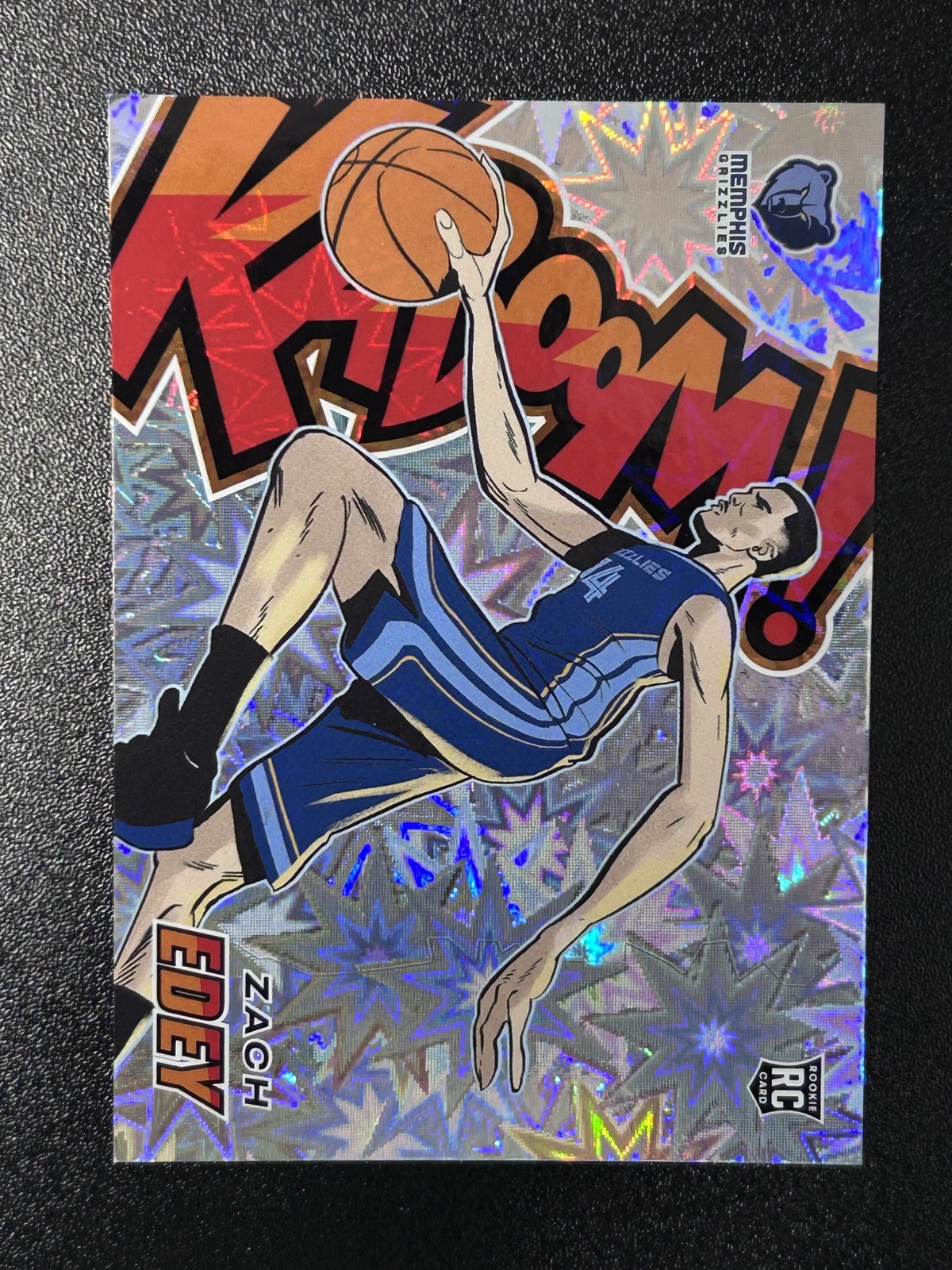 2024-25 Panini Revolution Kaboom! Zach Edey #20 Kaboom RC