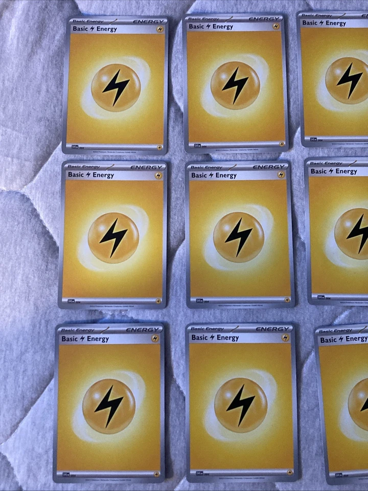 [11x]Pokemon Basic Lightning Energy 004 Sv01: Scarlet & Violet Base Set Regular. - Image 2 of 4
