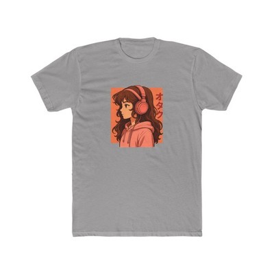 Lofi Anime Girl Headphones Otaku T-Shirt