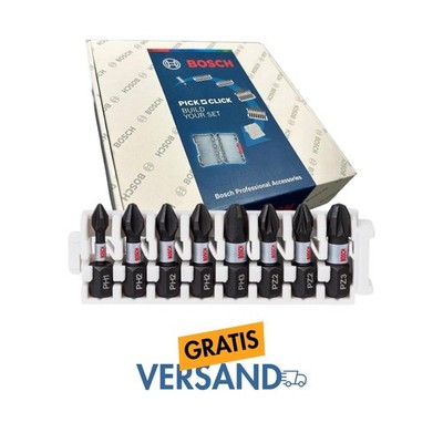Bosch Professional 34-tlg Impact Bit Set Pick and Click für Bohrer und Schrauber
