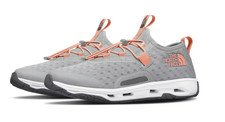 The North Face Skagit Zapatos de Agua para Mujer Gris Rosa Malla Zapatos de Senderismo