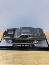 M2 Machines 124 1970 Ford Mustang Foose Gambler 514 Gray R78 20-04 Pre-owned