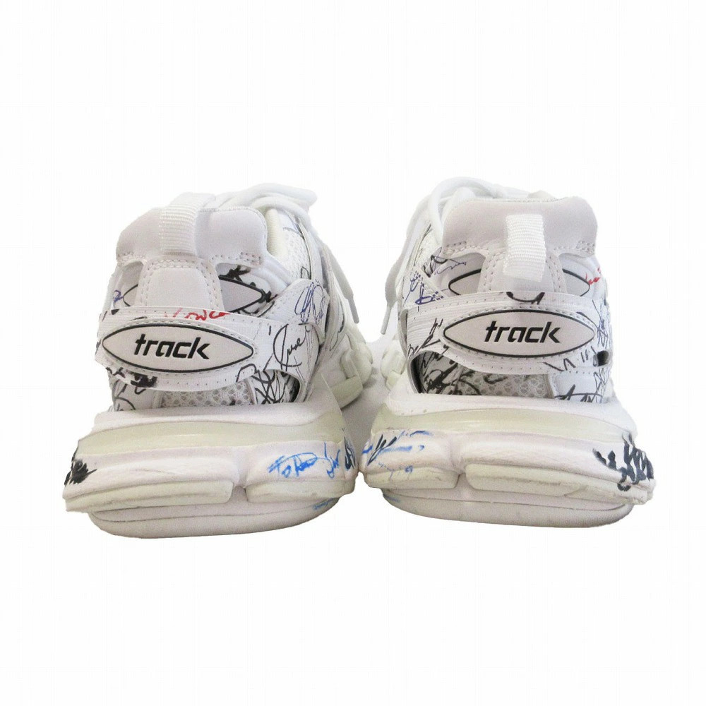 BALENCIAGA  Track Autographe 542436 Graphic Print Low Cut Sneakers Shoes 24.5cm thumbnail 2