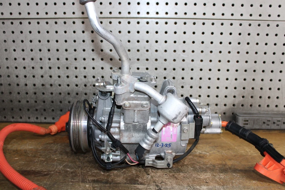 2012 - 2015 Honda Civic Hybrid Acura iLX Hybrid A/C Compressor HBC198 OEM TESTED - Image 4 of 4