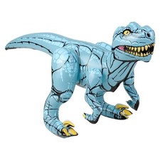 Colorful Dinosaur Inflate Assortment About 24" Party Inflatable Multicolor