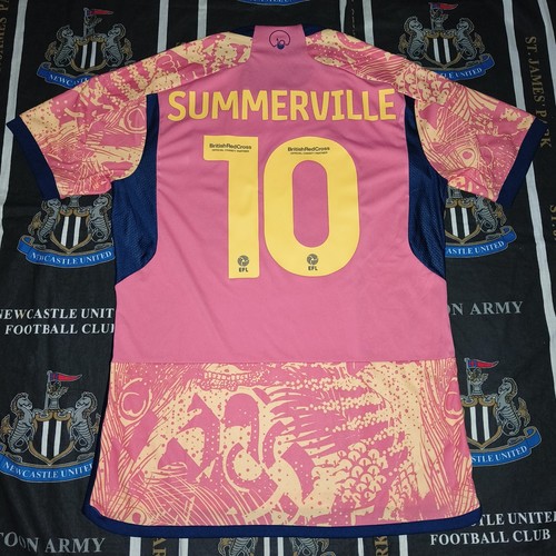 Leeds United 3rd 2023 2024 Football Shirt Jersey Crysencio Summerville Adidas