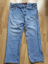 Jeans vintage Gringo denim baggy blu taglia 30/40 - anni 90 stile worker retrò