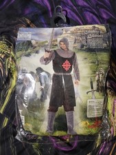 M/L - Men's Fantasy Crusade Costume Knight Warrior Tunic Cosplay Outfit