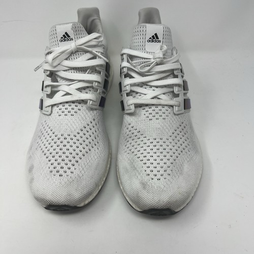 Scarpe da corsa Adidas Ultra Boost 1.0 bianco verde specchio JH6584 uomo taglia 14 - Foto 5 di 12