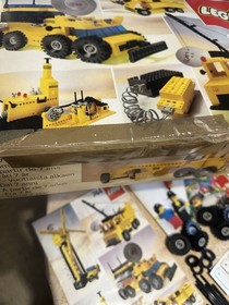 Vintage LEGO Lot 1980 Technic #8860 Basic #744 Motor Box Manuals Incomplete