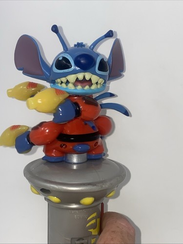 Raro parco giocattoli blaster elettronico rotante Disney Lilo & Stitch vintage - Foto 14 di 21