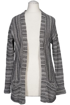 Esprit Strickjacke Damen Cardigan Jacke Gr. XS Baumwolle Grau #r81xx90