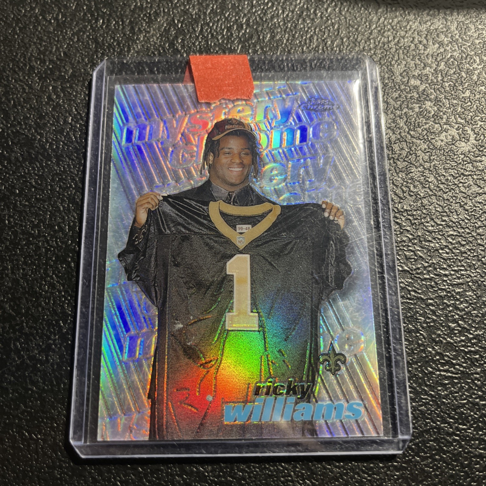 Ricky Williams Topps Mystery Chrome #M16 Refractor