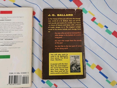 J G Ballard 4 vintage Penguin Triad Berkley Paper Back Science Fiction - Picture 8 of 14