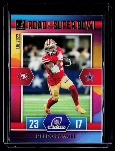 2022 Donruss #WC-DS Deebo Samuel Road to the Super Bowl Wild Card - Bild 1 von 2