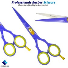 Professional Barber Scissors Hair Cutting Scissor Salon Hair Shear Blue Tools