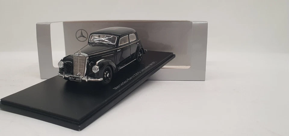 1/43 MEGA RARE MERCEDES-BENZ 220S LIMOUSINE TYP W187 SPARK NO MATRIX B66040407 - Image 2 of 4