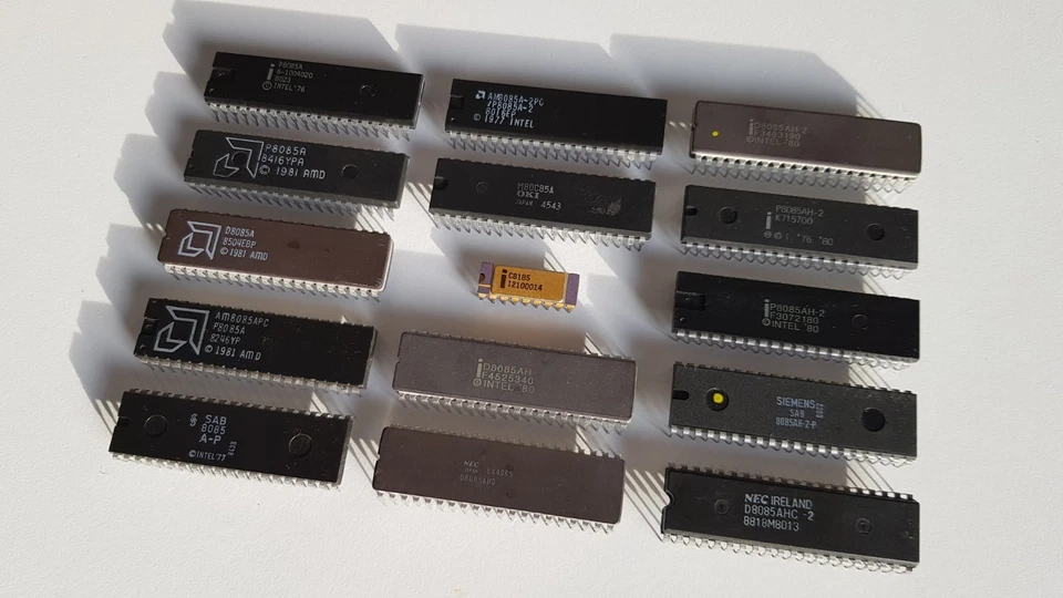 Intel AMD Siemens 8085A 8085A-2 8085AH 8085AH-2 Intel MCS-85 Family CPU Sammlung - Bild 3 von 4