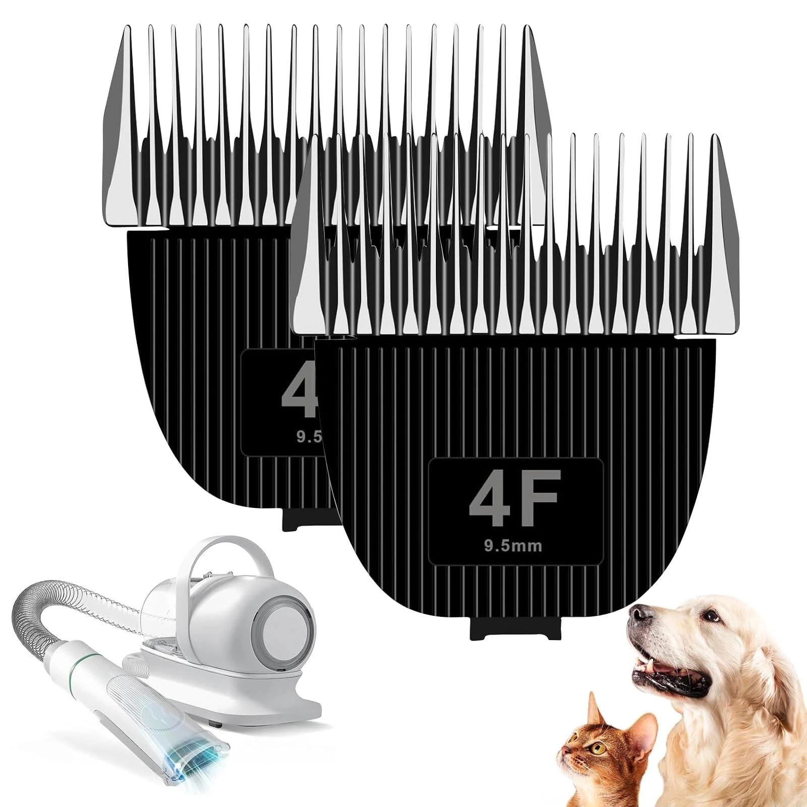 Blade for nebot P1 Pet Grooming Kit & Vacuum,Size-4F Cut Length 3/8"(9.5mm),M...