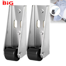 2 Pack Heavy Duty Gate Wheel,Sliding Gate Castor Wheels for Vertical Track Rolle