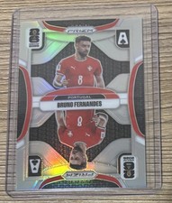 2026 Panini Prizm World Cup Bruno Fernandes #6 Silver ACES Insert Portugal