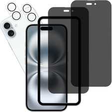  2-2 Pack Privacy Screen Protector Designed for Iphone 16 plus anti Spy Private