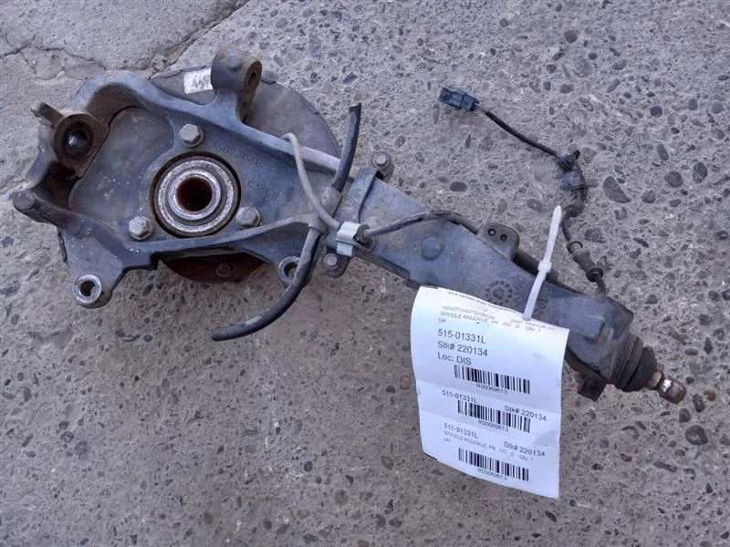 Husillo/nudillo delantero izquierdo conductor 02-09 GMC Envoy 18060689 Foto 2 de 4