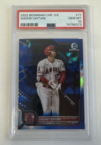 2022 Bowman Chrome Sapphire Edition - Shohei Ohtani #71