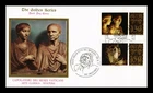 Dr Jim Stamps Vatican Golden Series FDC Classical Art Sculpture 2v Set 1977