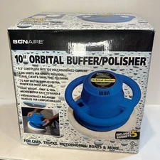 Bonaire 10” Orbital Buffer / Polisher For Cars, Trucks, Boats In Box Read