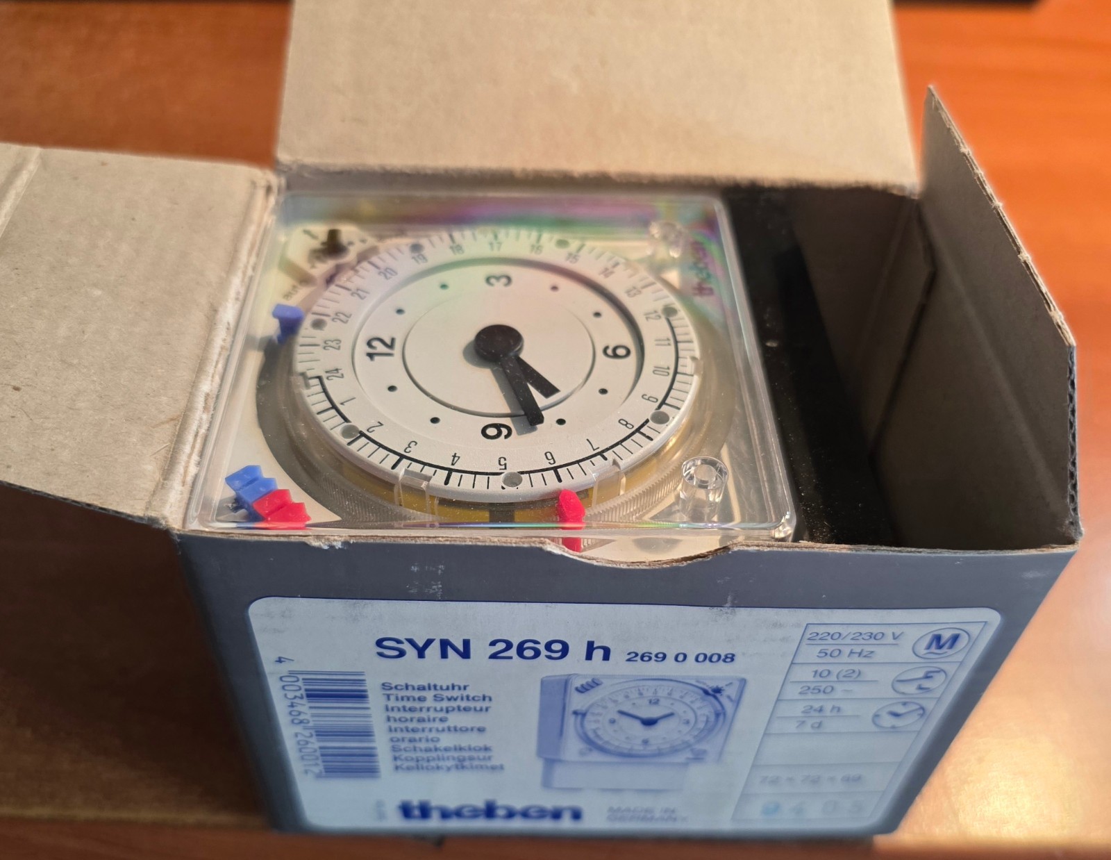Horloge Theben SYN 269 h pour automatiser la filtration piscine et eclairage