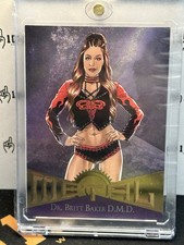 2025 Skybox Metal Universe AEW Dr. Britt Baker DMD Retro #RT-6 Insert SSP Mint