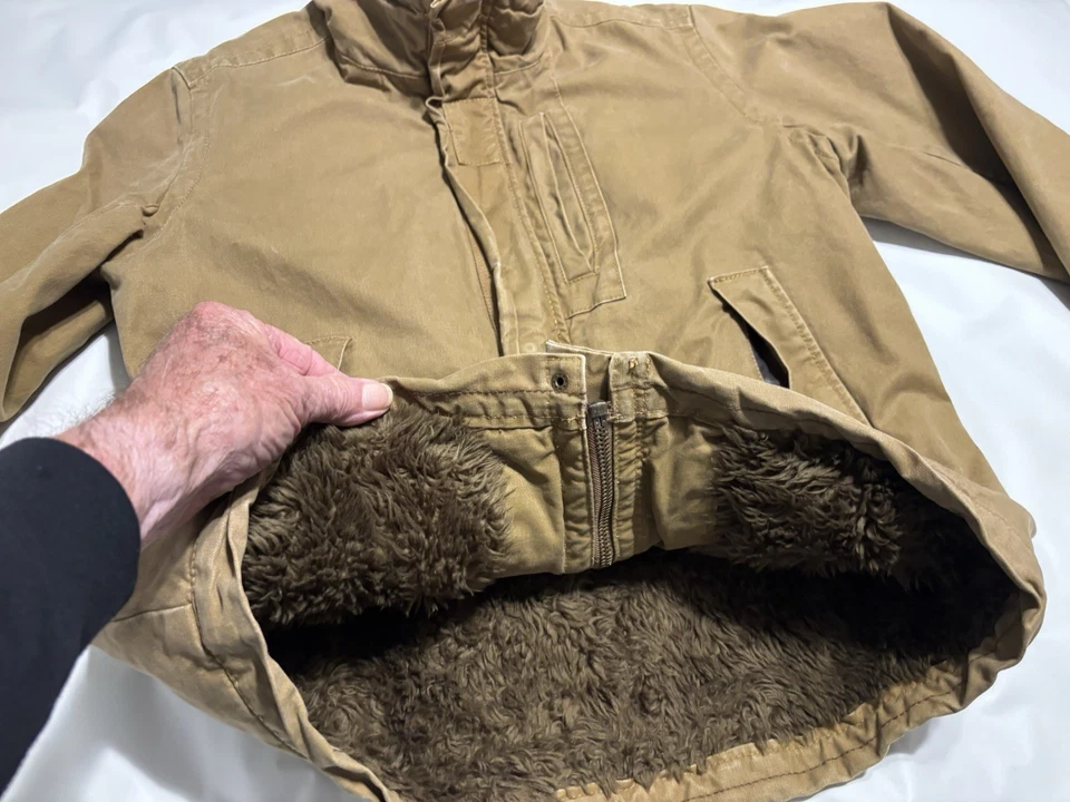 Casaco de streetwear cowboy grunge American Eagle desgastado trabalho M/M - Imagem 2 de 4