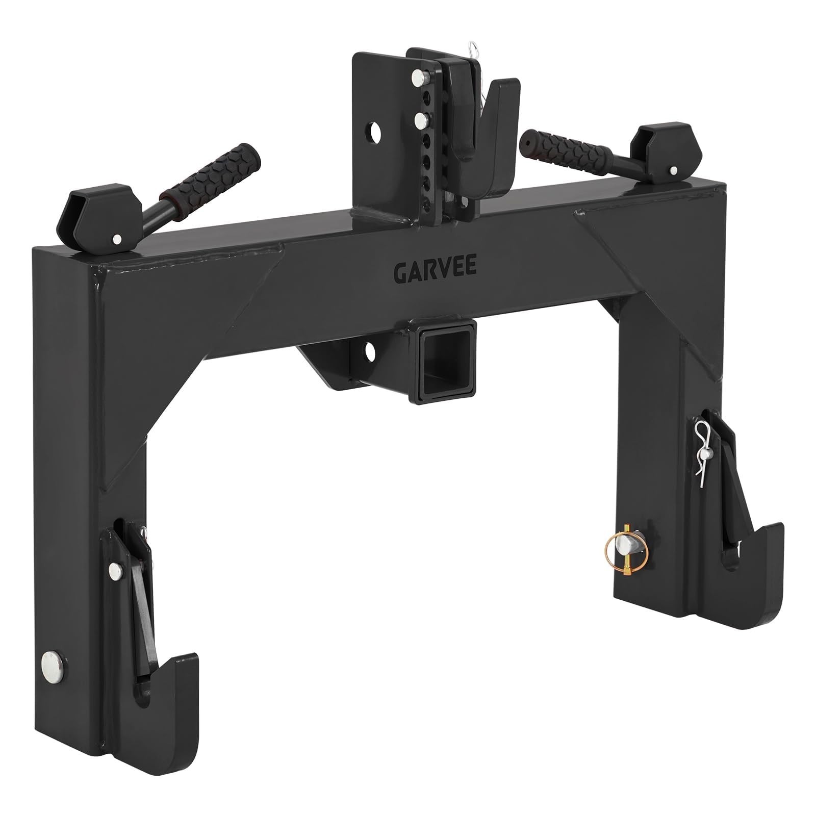 3 Point Quick Hitch For Category 1 Tractors with 2" Receiver Hitch 3000Lbs