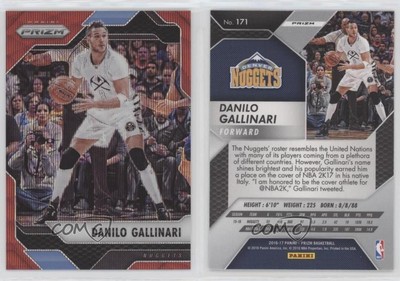 2016-17 Panini Prizm Ruby Wave Prizm Danilo Gallinari #171