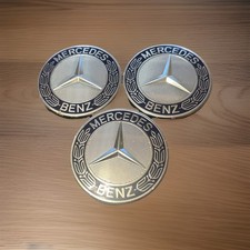 Tapas centrales Mercedes-Benz OEM AZUL OSCURO A1714000125 75mm C CLA E G GL