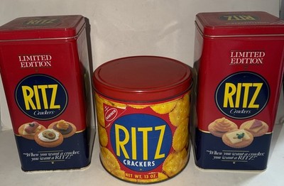 LOT 3 Ritz Containers - 1 1977 round & 2 1987 Limited Edition (12330)