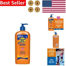 SPF 50 Sunscreen Lotion Sport Ultra 12oz - Broad Spectrum UVA/UVB Protection 2.32 per gallon