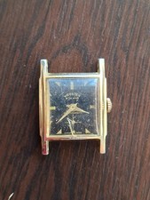 WEBSTER 5TH AVE SWISS MADE WATCH FOR PARTS VINTAGE TANK 25.5MM SEE PHOTOS