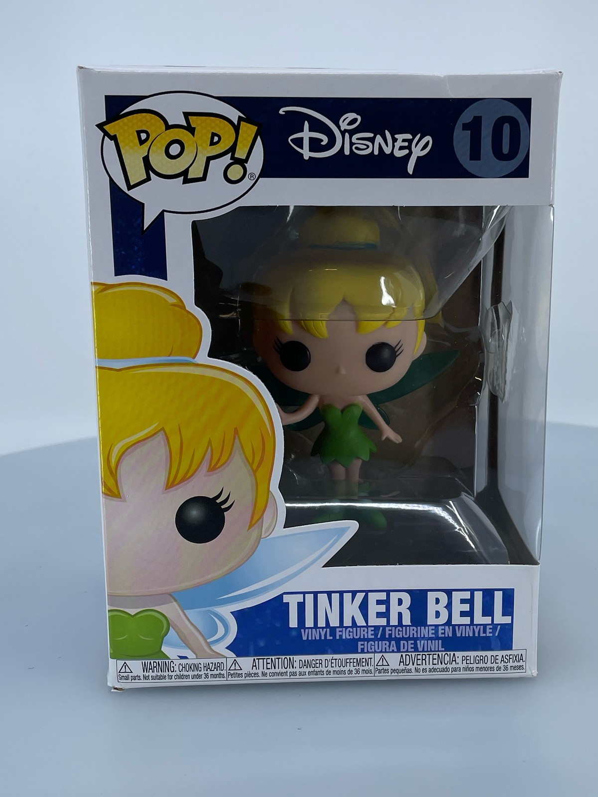 Sale Funko Pop! Disney Peter Pan Tinker Bell #10 Vinyl Figure Damaged Box See Pics
