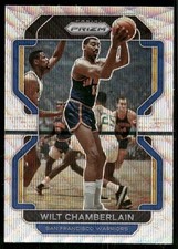 2021-22 Panini Prizm #260 Wilt Chamberlain Silver Wave