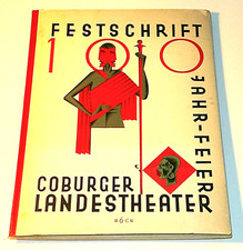 Krauß - Festschrift zur 100-Jahrfeier des Coburger Landestheaters - Coburg 1927