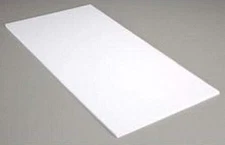 Evergreen Plastic Styrene Sheet Plain 11 x 14'' (12) - Model Railroad Scratch