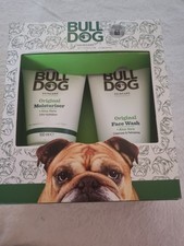 Mens Bull Dog Duo Gift Set  New. Moisturiser / face wash