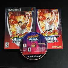 Street Fighter Alpha Anthology PS2 CIB NTSC-U/C Tested Authentic