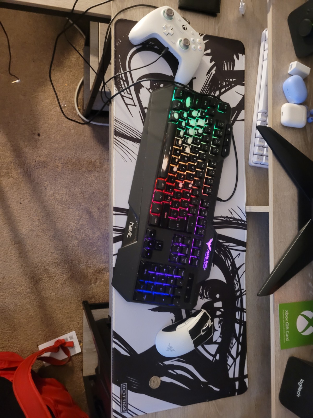 Havit HV-KB432L Gaming Keyboard RGB Wired USB Illuminated Bl