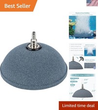 Reliable 4-Inch Aquarium Air Stone - Oxygen Diffuser for Healthy Aquatic Systems