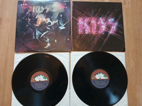 Kiss - Alive! LP - 1st corrected press w/ booklet