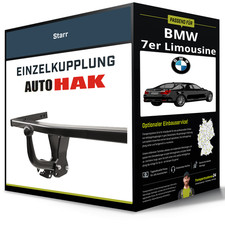 Starre Anh�ngerkupplung f�r BMW 7er Limousine 2001-2008 Typ E65/E66 Auto Hak NEU